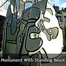 Monument with Standing Beast 